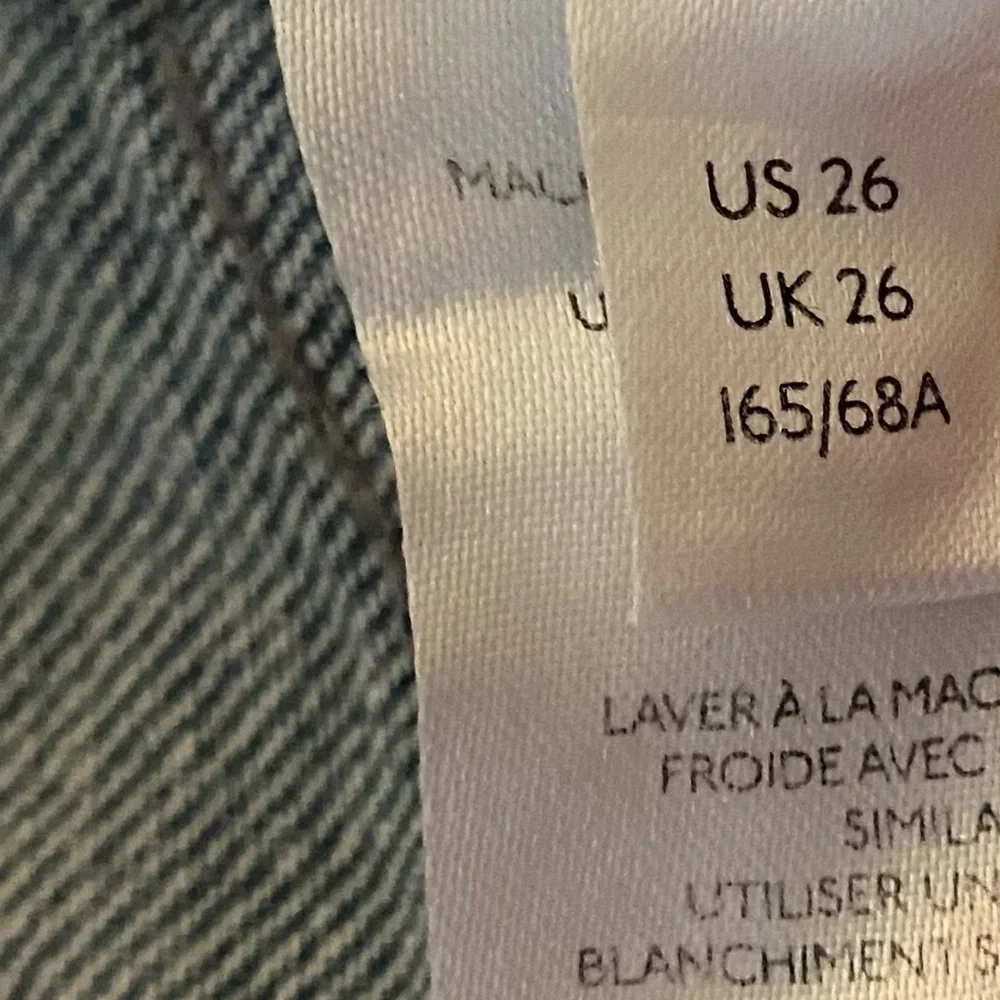 Free People We The Free Maggie Denim Cutoff Shorts Size 26 Light Stone - Picture 14 of 16